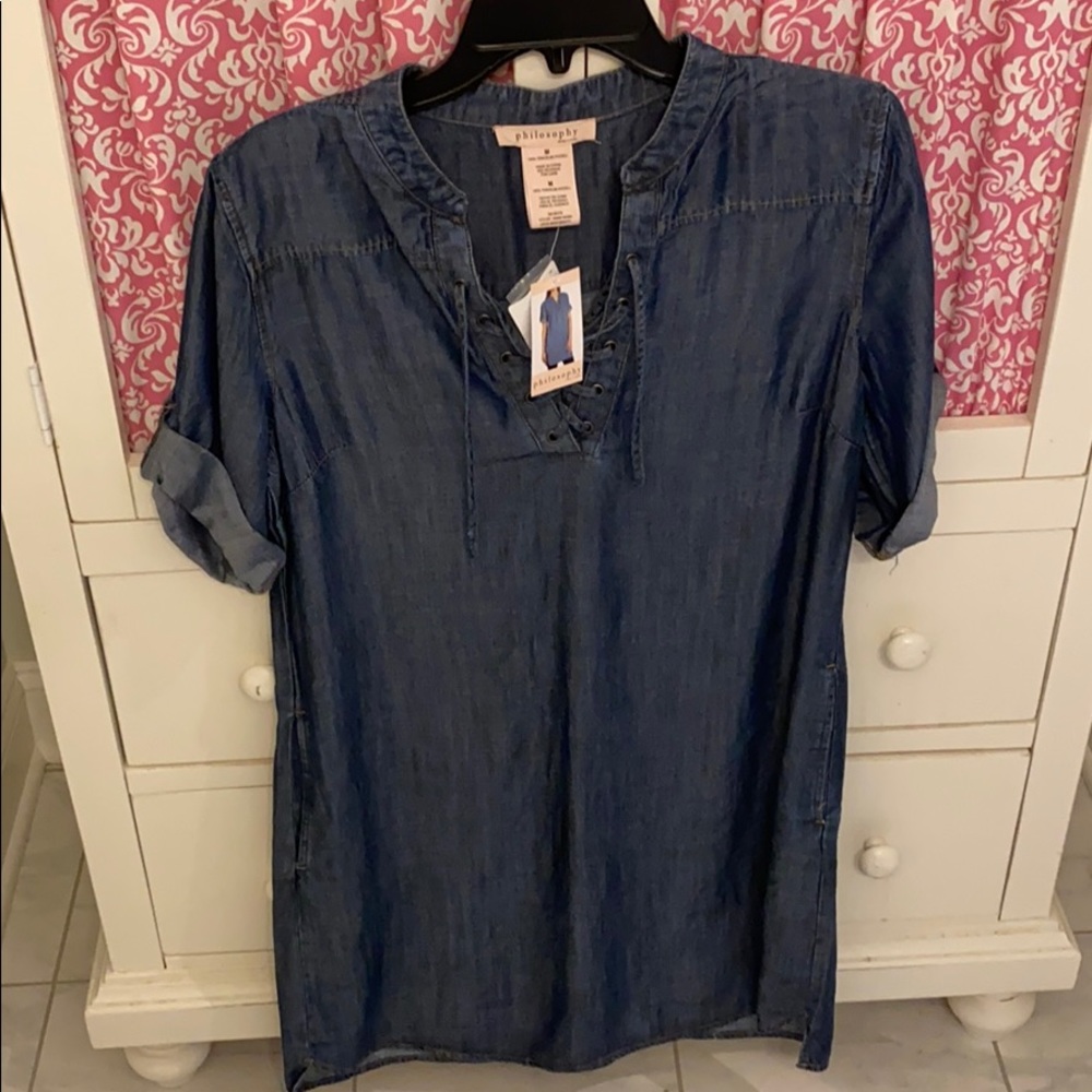 philosophy denim dress